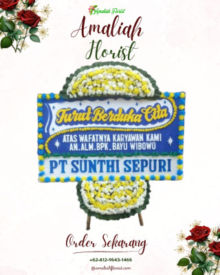 Papan Bunga Duka di Panyabrangan